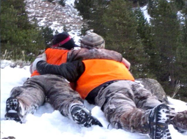 Zander just shot his 1st elk!