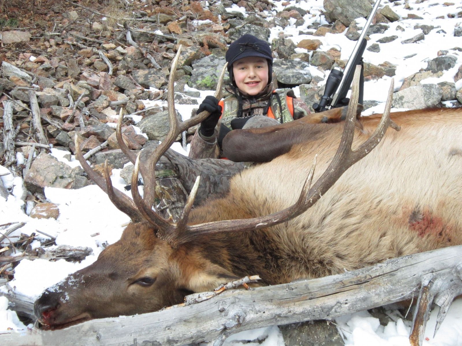 Zander's 1st Elk!