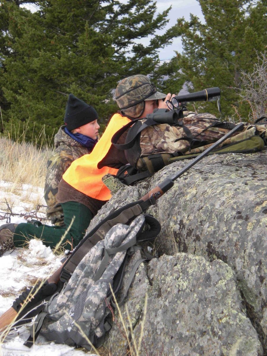 Glassing for a Muley Buck