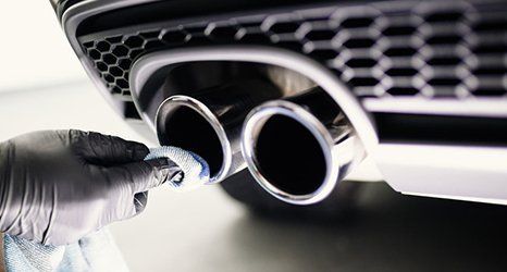 Car exhaust repairs