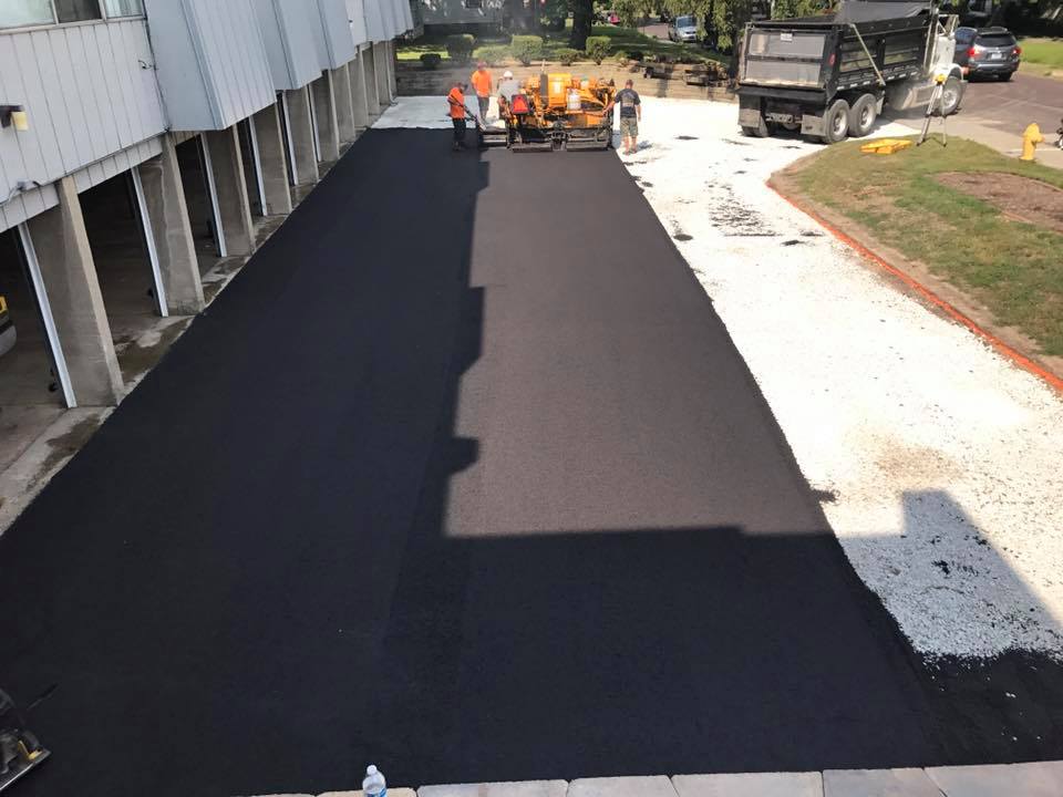 Nearly Finished Work Of Workers | East Peoria, IL | Pete George & Son Blacktop