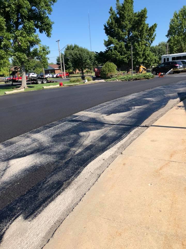 Unfinished Asphalted Road | East Peoria, IL | Pete George & Son Blacktop
