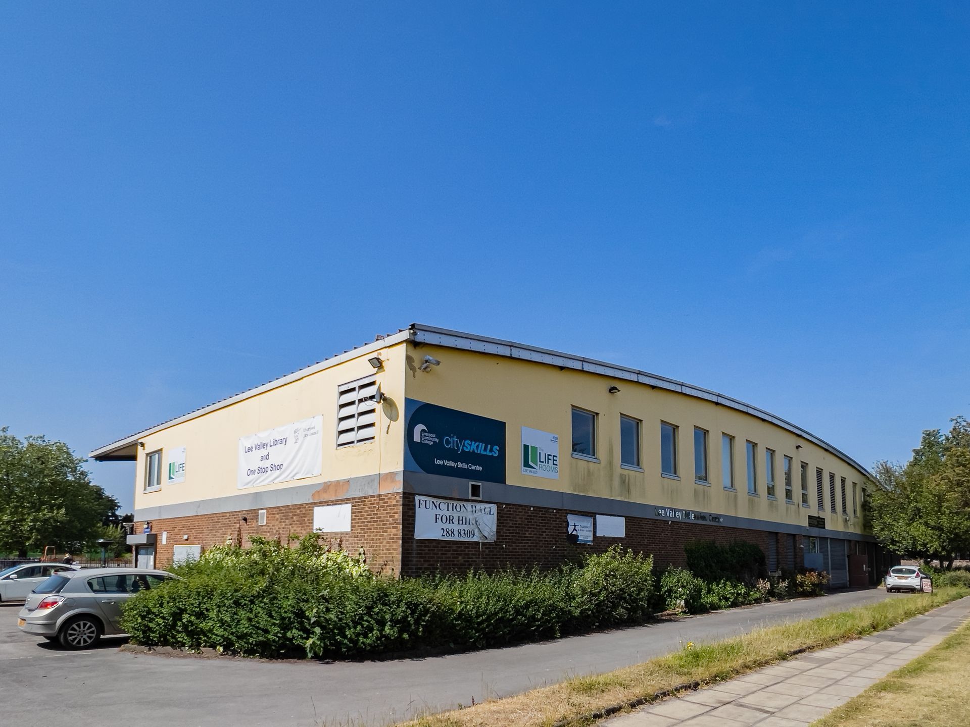 Photograph of Lee Valley Millennium Centre from Childwall Vallley Road