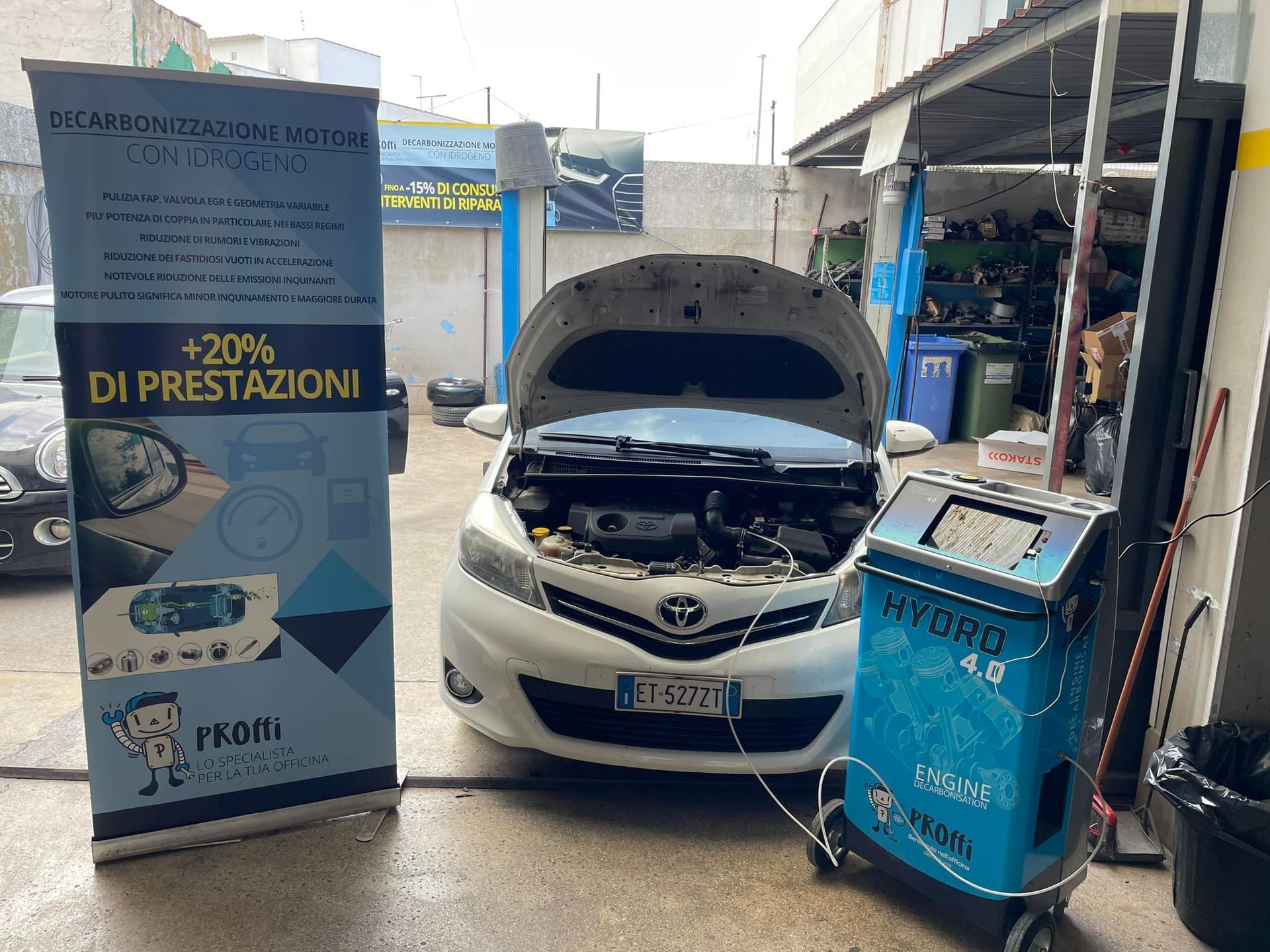 punto di ritiro di autonoleggio