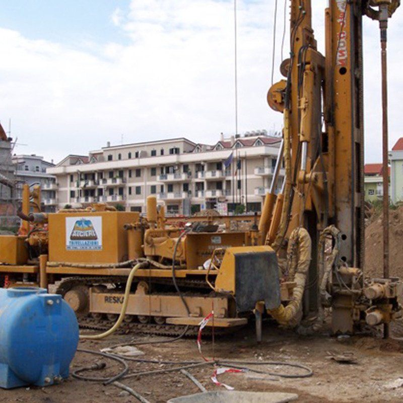 lavori di trivellazione