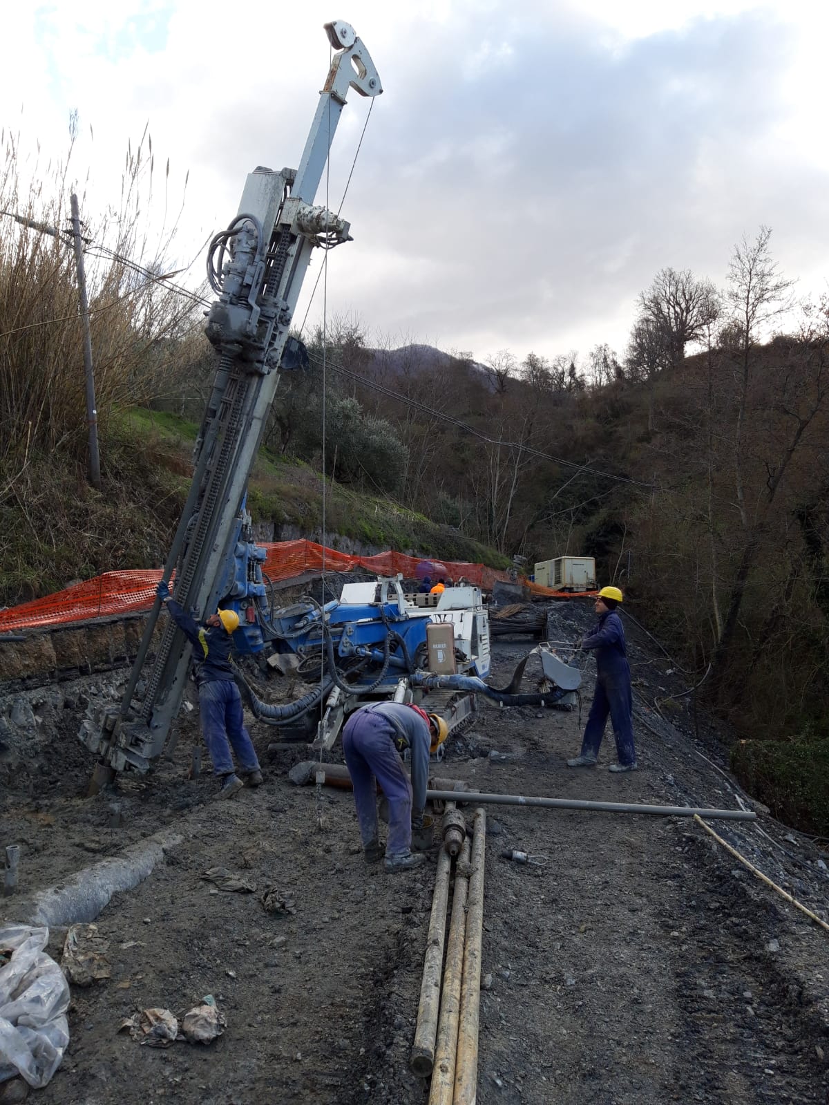 installazione di micropali