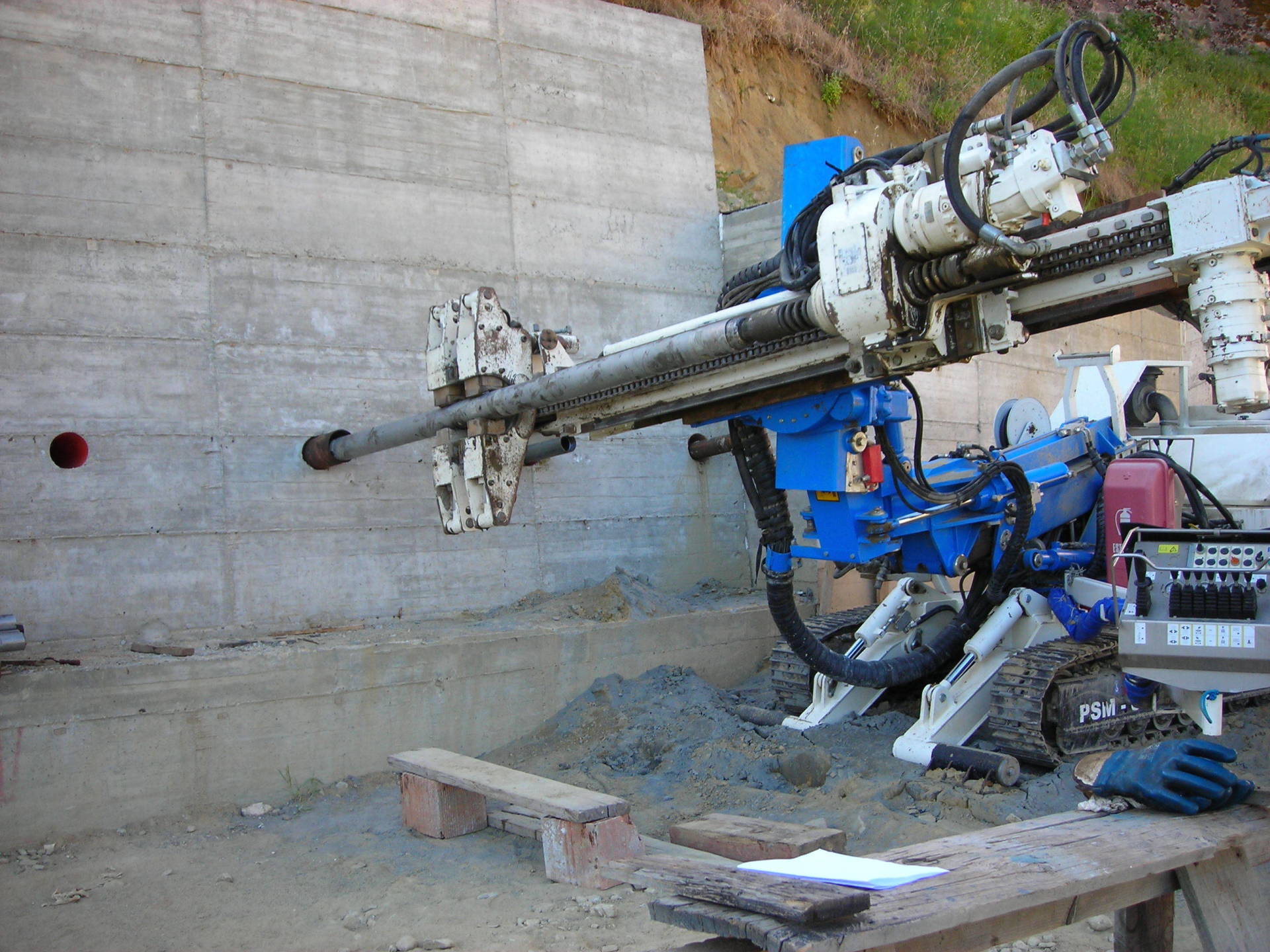 macchina per trivellazioni