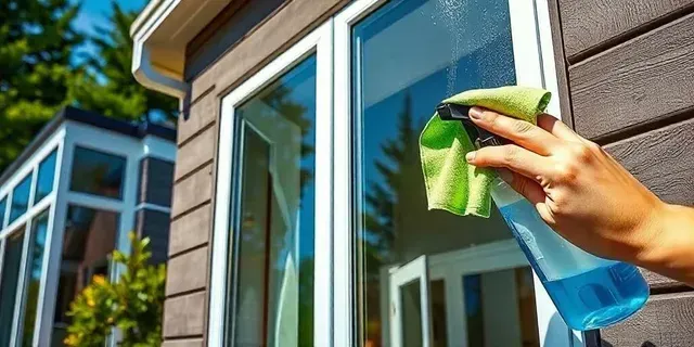 Productos para limpieza de ventanas de aluminio