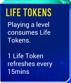 Life Tokens description of the KOGs: QUEST! gameplay