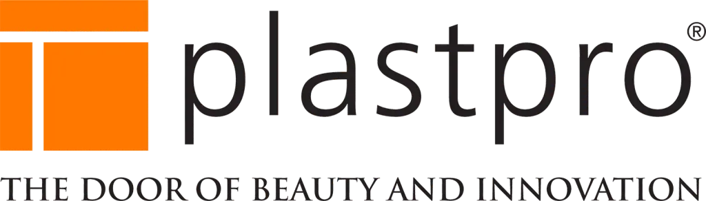 The logo for plastpro is the door of beauty and innovation