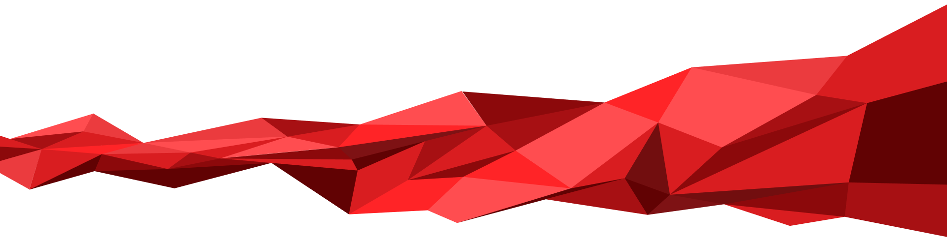 Red geometric wave against a white background. | Dave Muller Automotive & Trailer