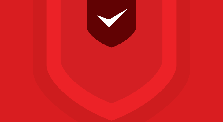 Red shield logo with a checkmark. | Dave Muller Automotive & Trailer