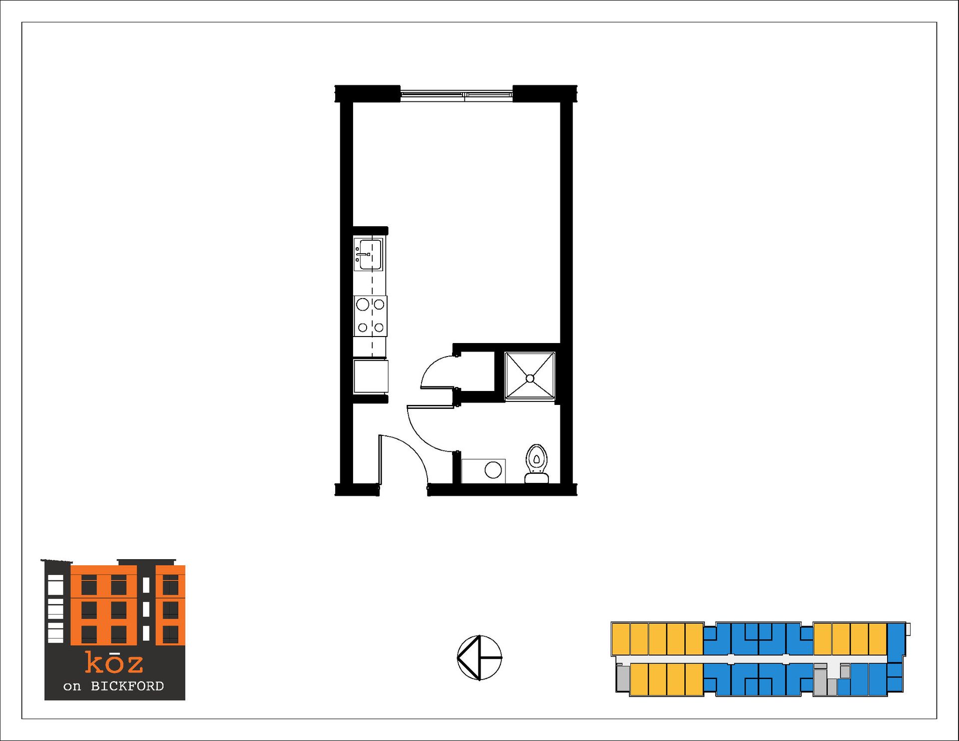 Studio floor plan