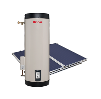 Rinnai Tank and Solar Panel — Hot Water Service in Forster Area