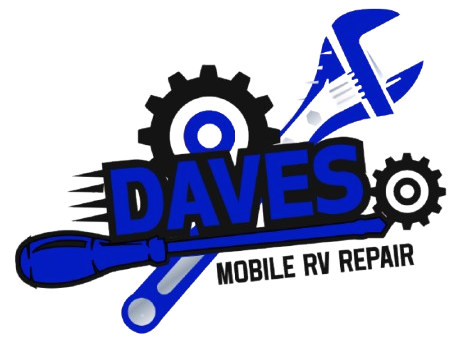 A logo for daves mobile rv repair