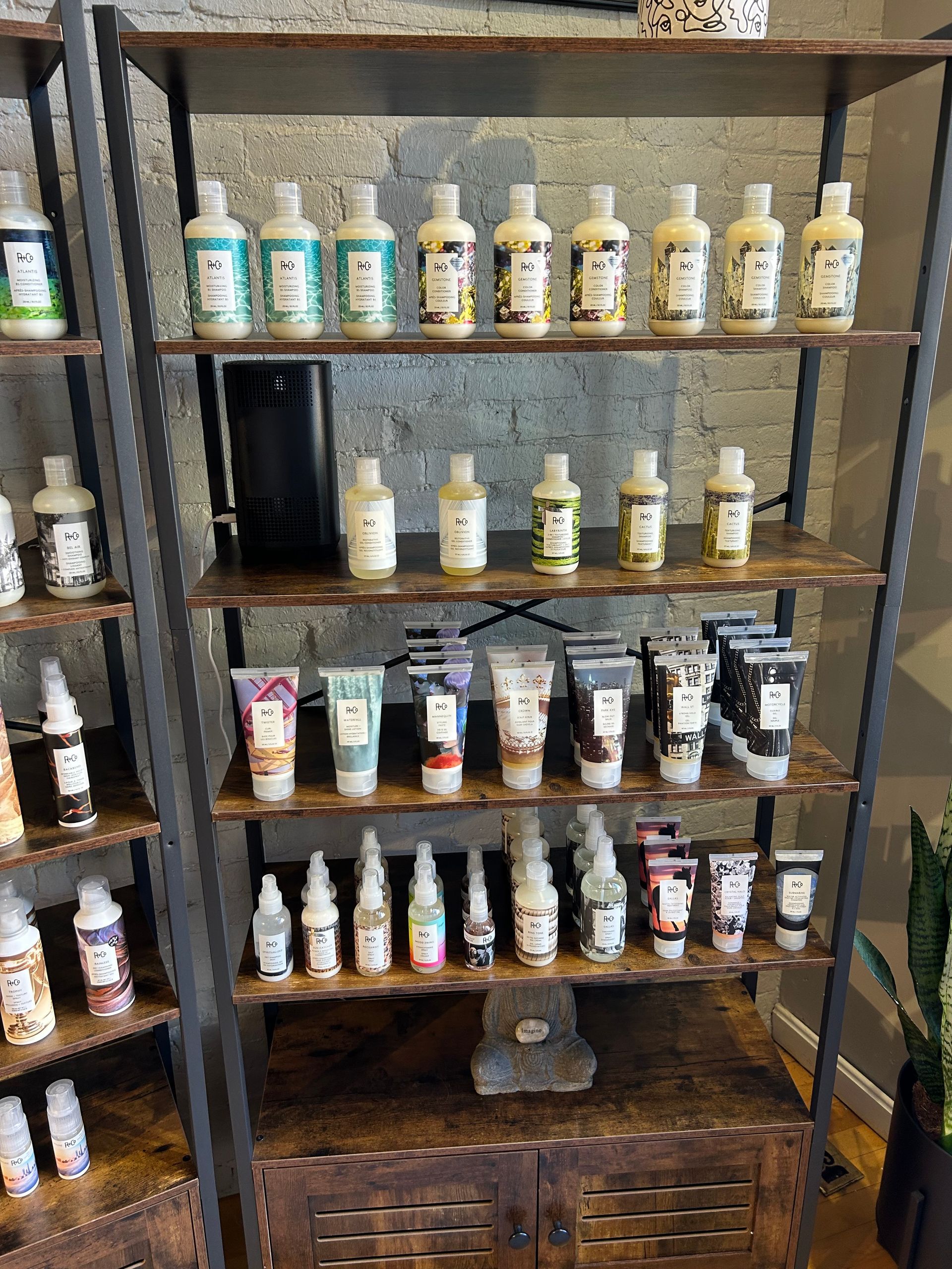 Hair treatment supplies for mobile salon