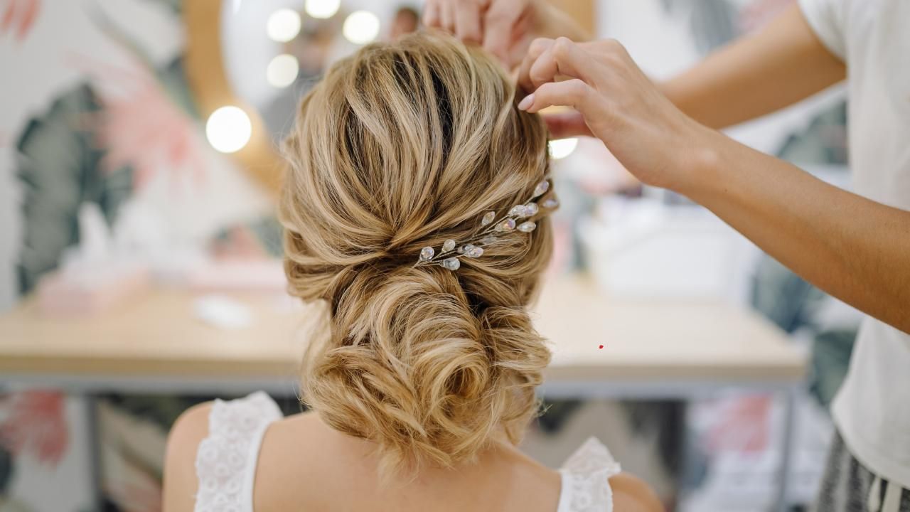 wedding hair