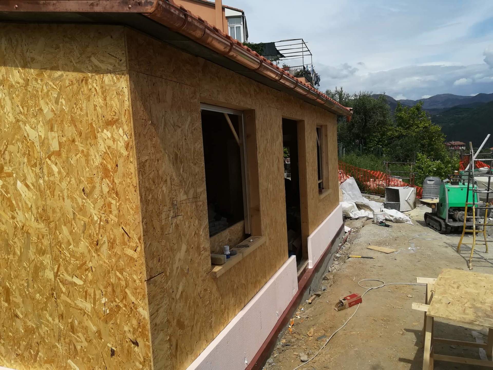 rivestimento per casa ecosostenibile