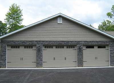 Residential House - Garage Doors Installation in Amsterdam, NY
