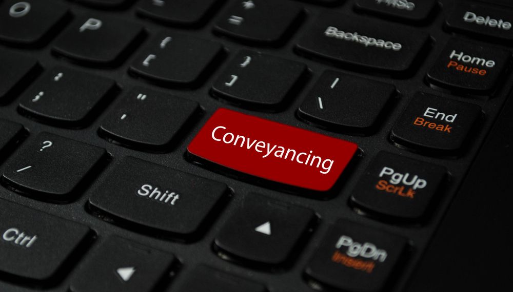 Conveyancing Button on Keyborad — Licensed Conveyancing Agent in Darwin, NT