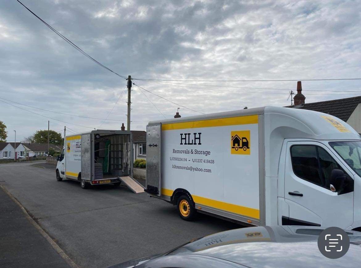 House Clearances, HLH Removals truck