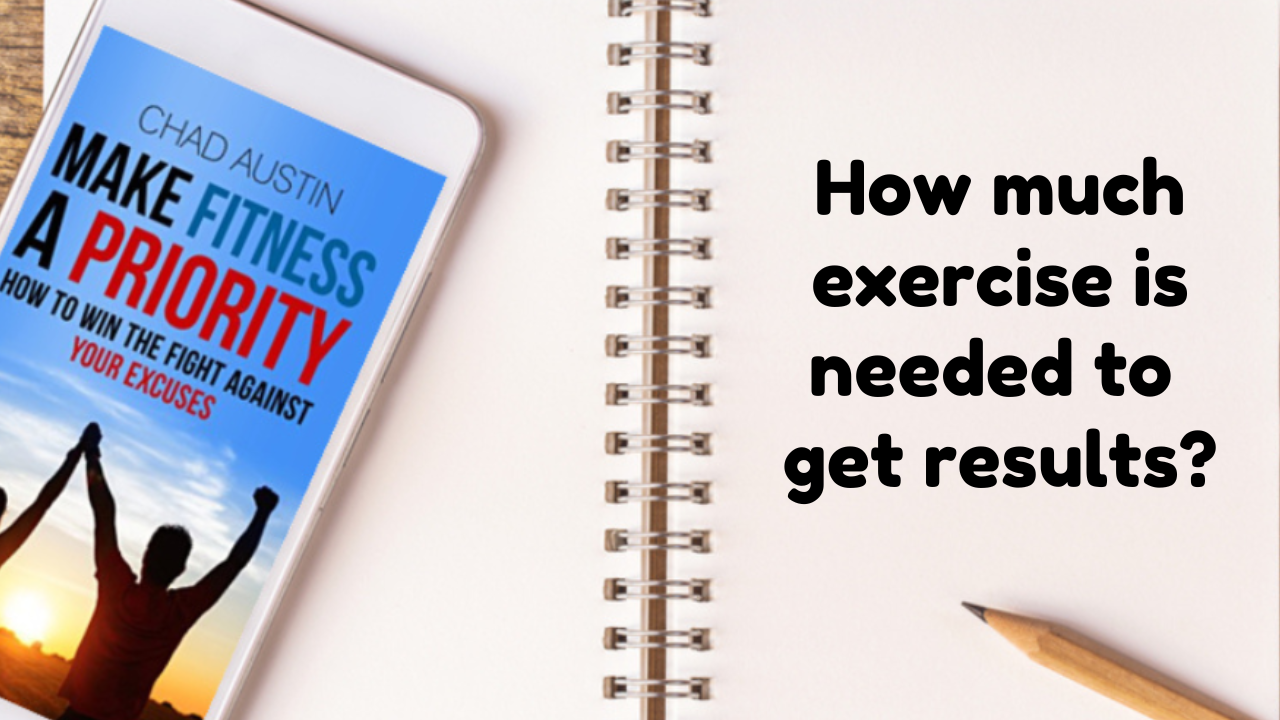 How much exercise is needed to get results?