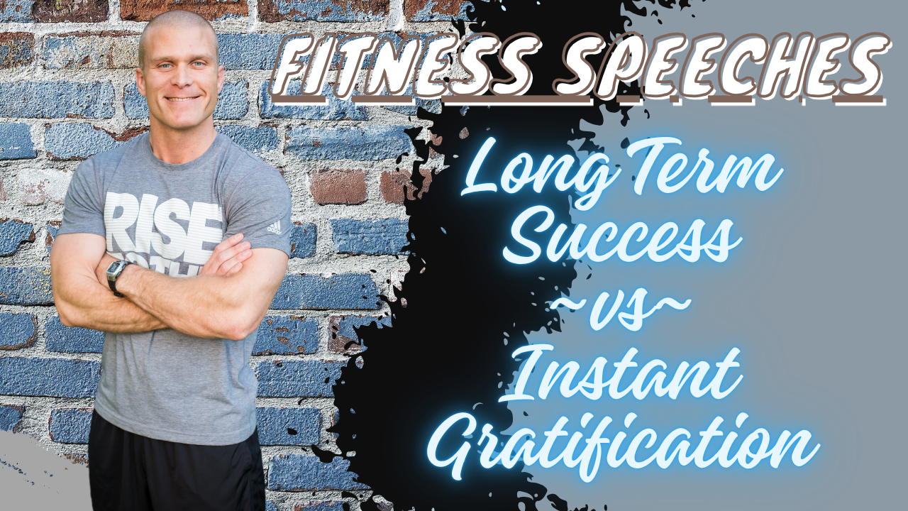 Long Term Success ~vs~ Instant Gratification