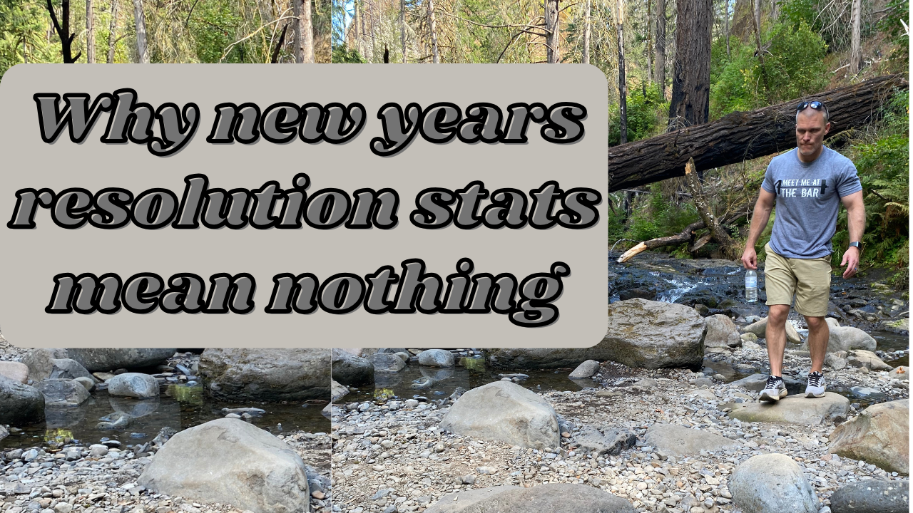 Why New Years Resolution statistics mean nothing