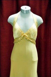 Custom Made Ladies Dresses, yellow