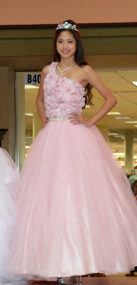 Quinceañera Dress, pink