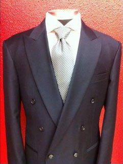 Custom Made Men's Suit, black 2