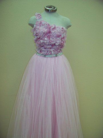 Custom Designed Dresses, pink