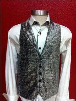 Custom Made Vests and Suits, grey vest