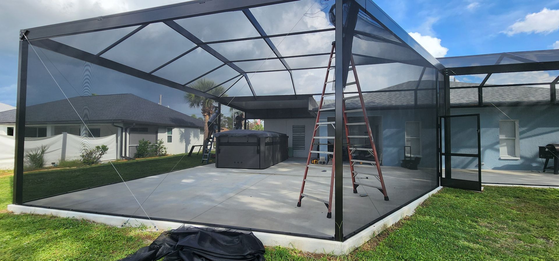 Pool Rescreening in Englewood, FL