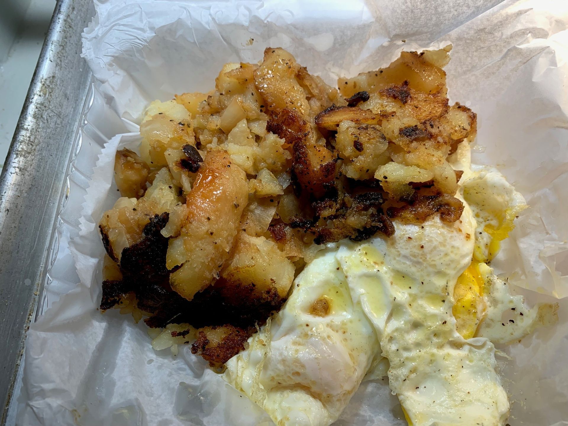 Home Fries And Egg — Baltimore, MD — Simply Marie's