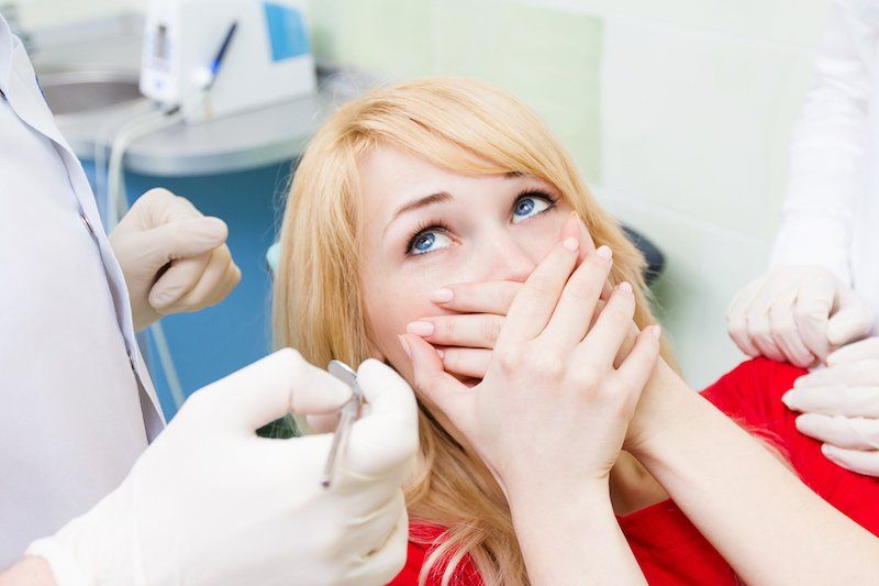 Patient afraid of the dentist - cosmetic dentist tuscaloosa al
