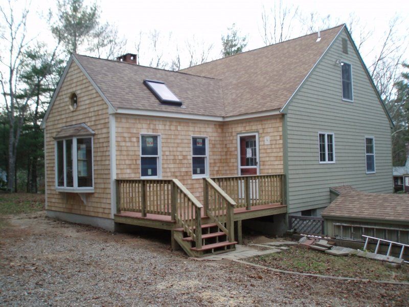 House with Wooden Deck — Cape Cod, MA — BelPort Building & Remodeling, LLC