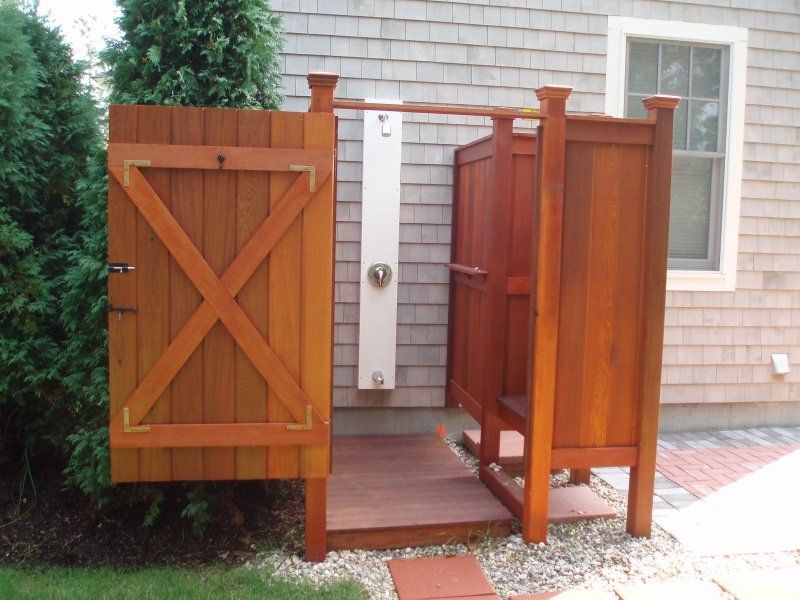 Outdoor Shower — Cape Cod, MA — BelPort Building & Remodeling, LLC
