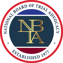 National Board of Trial Advocacy logo - established 1977