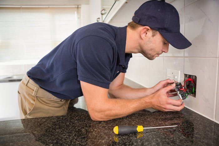 Electrician Beaver County — Fixing An Electrical Outlet in Rochester, PA