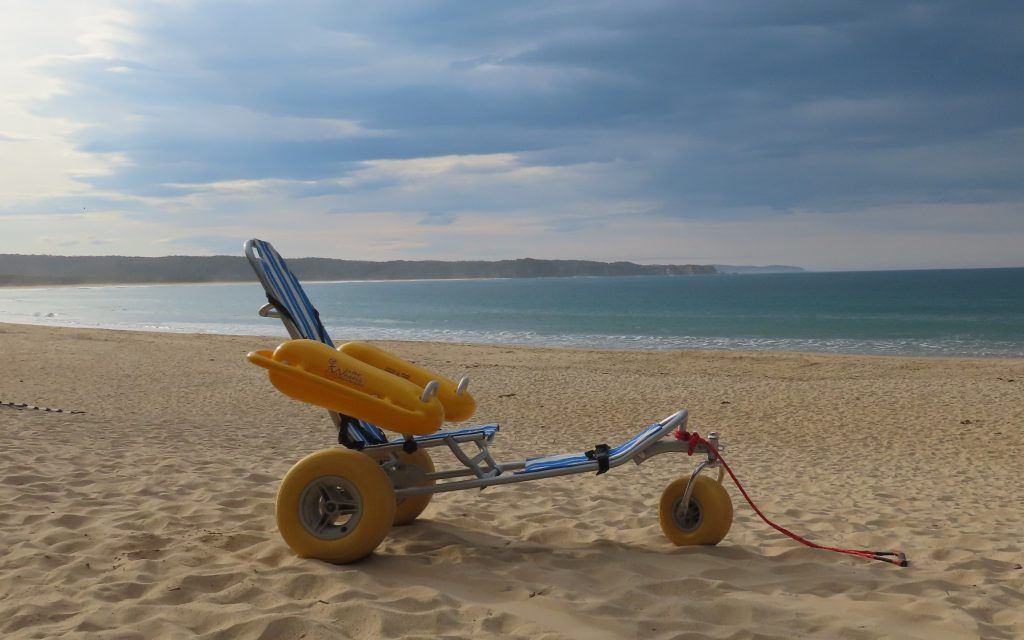 Tathra Beach wheelchair