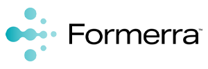 Formerra logo: teal bubble graphic with the company name in black.