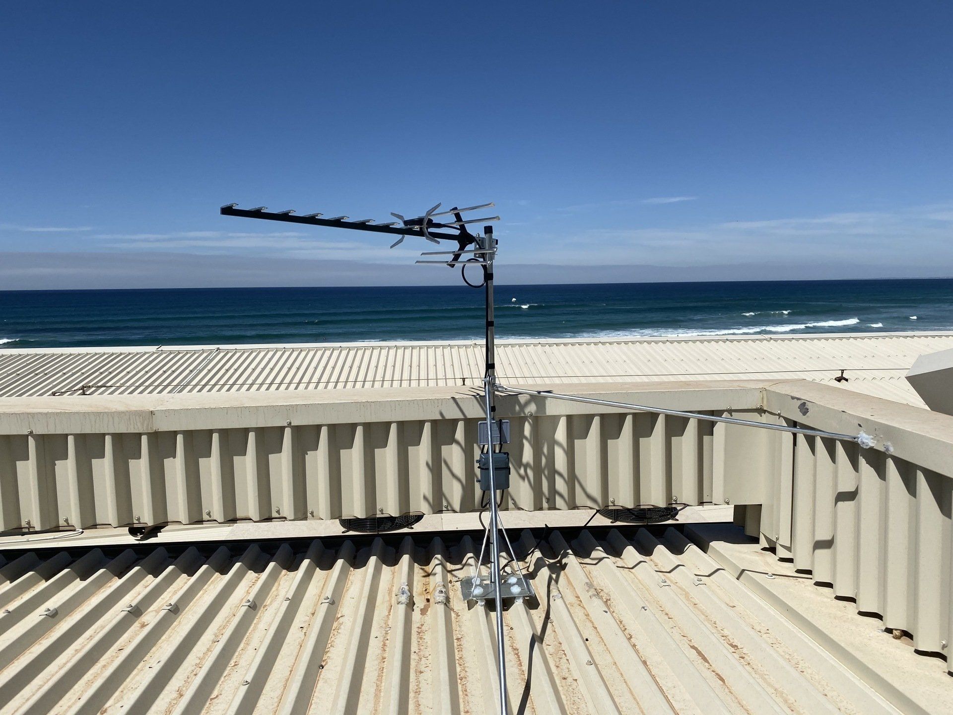 Antenna installation in Port Stephens, NSW