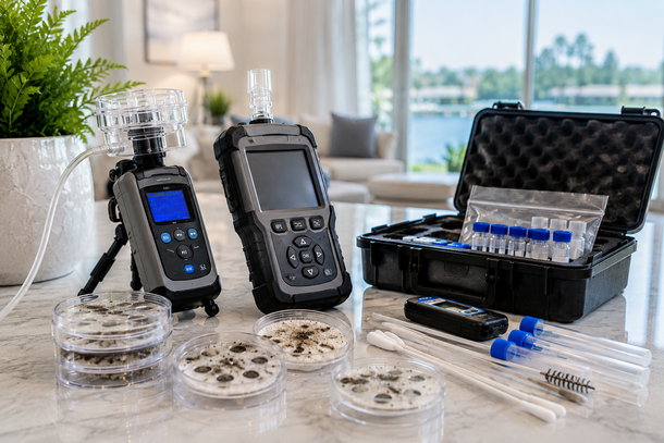 Accurate mold testing to confirm the presence and type of mold in your home. 
