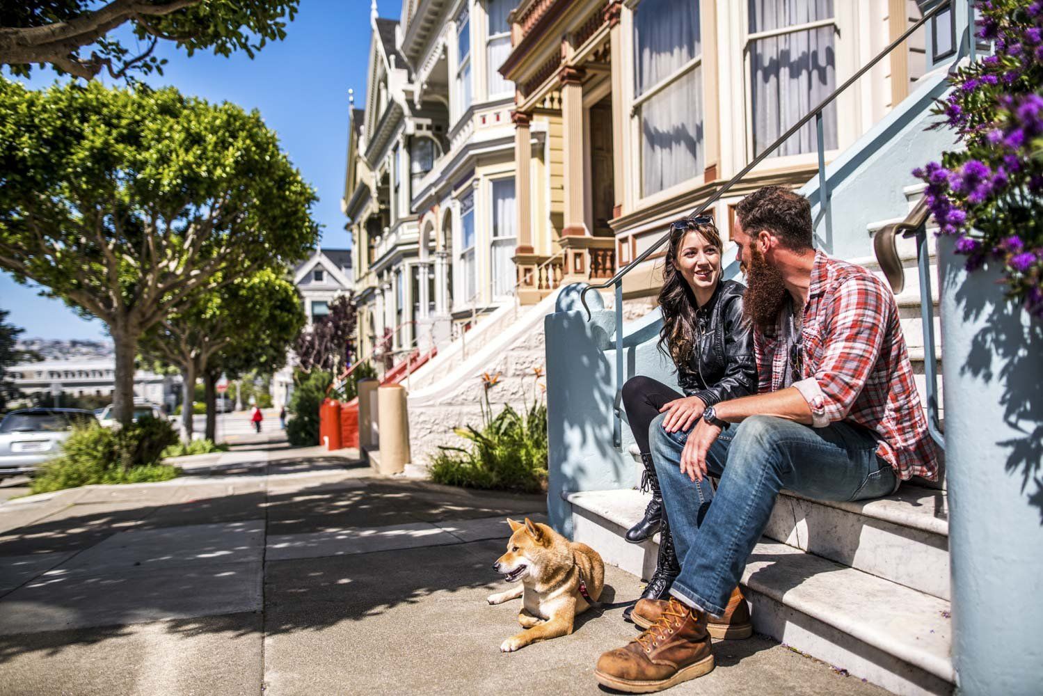 couple on front porch