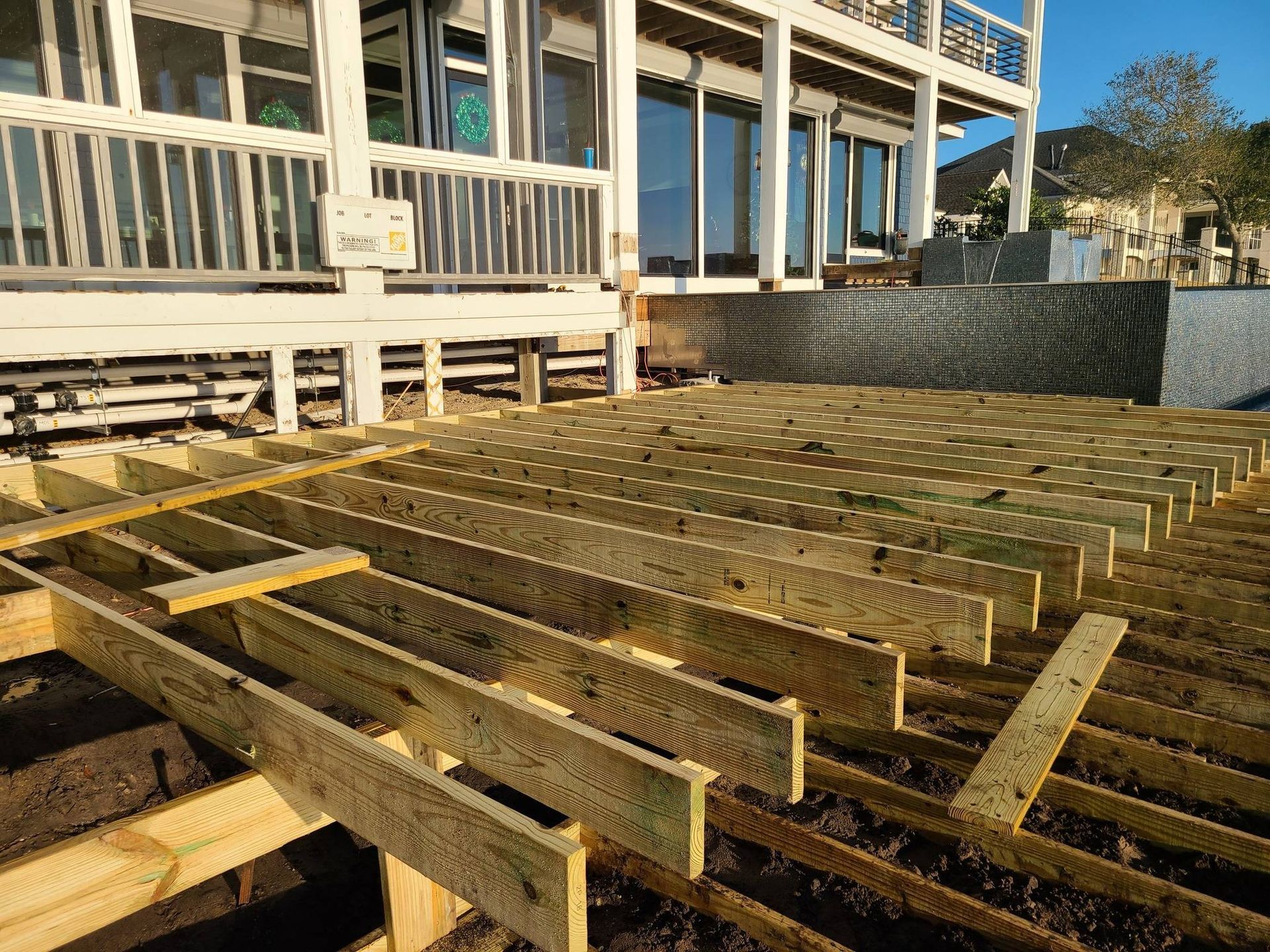 Deck Building & Repairs process in Porter's Neck, NC