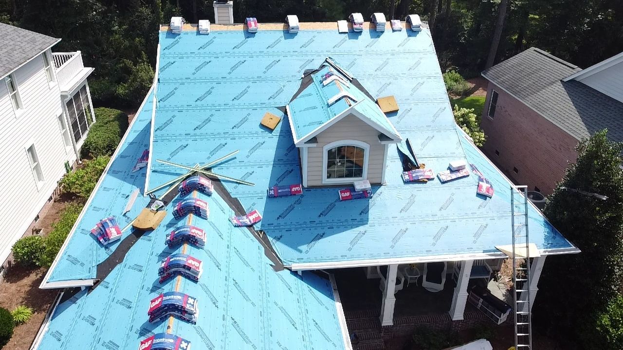 Roof replacement in Wilmington NC by certified roofing contractors