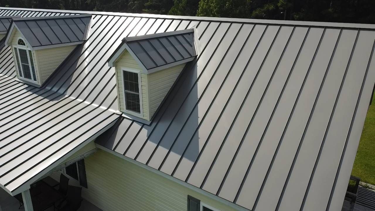 Completed metal roofing contractors in Myrtle Grove, NC