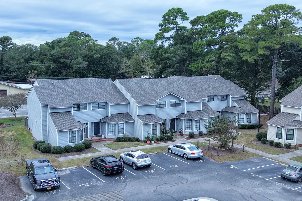 Architectural shingle roof replacement on residential home.