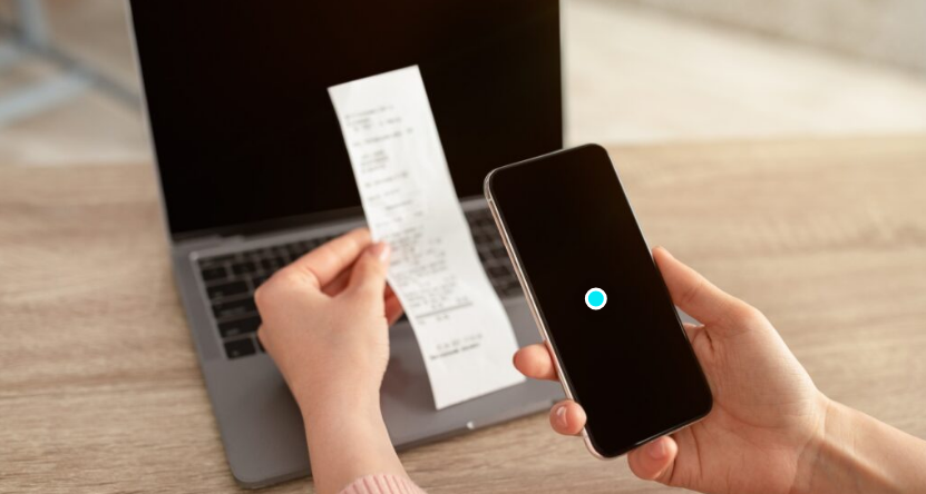 Person Calculating Financials with Calculator — Books in a Mess Australia in Peats Ridge, NSW
